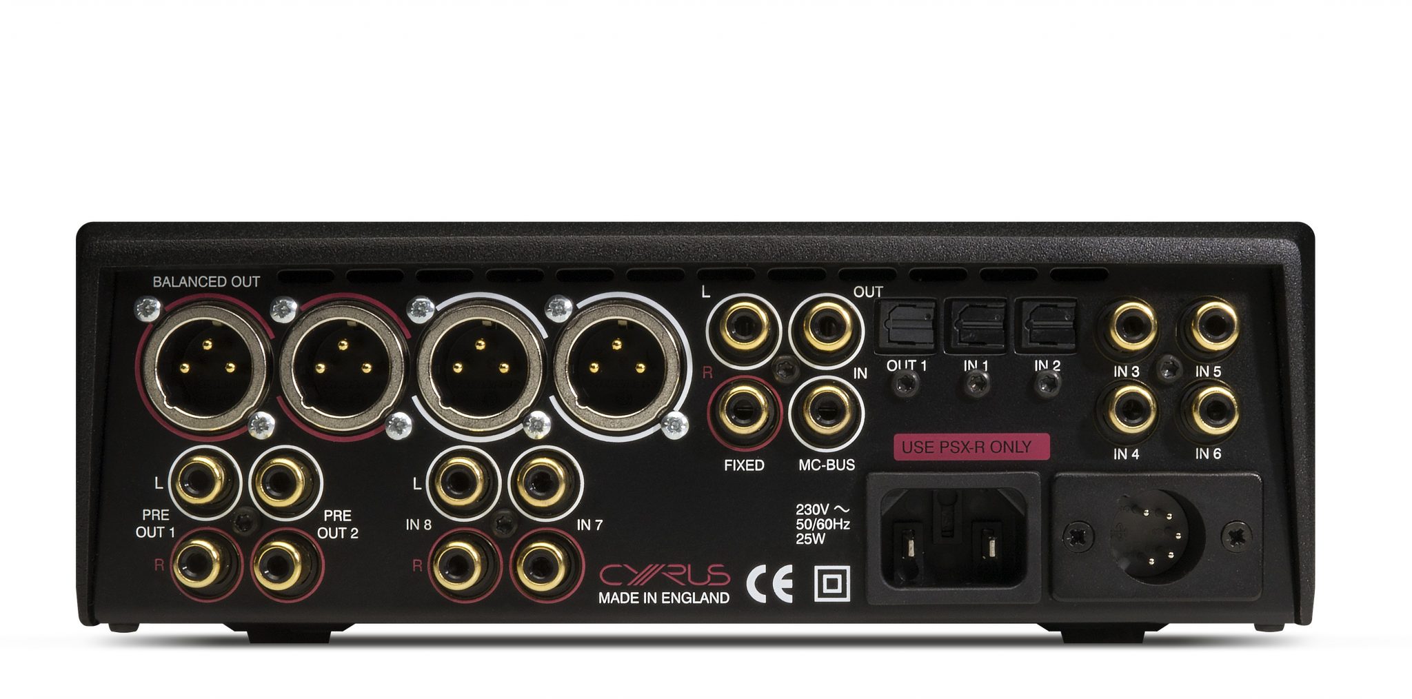 CYRUS DAC XP Signature, Balanced PreAmp with 32 Bit Processing