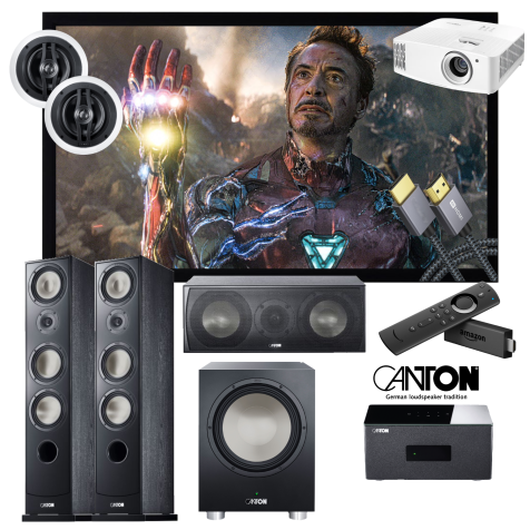 CANTON INFINITY PACK 1 - COMPLETE THEATRE SOLUTION | RIO CINEMA