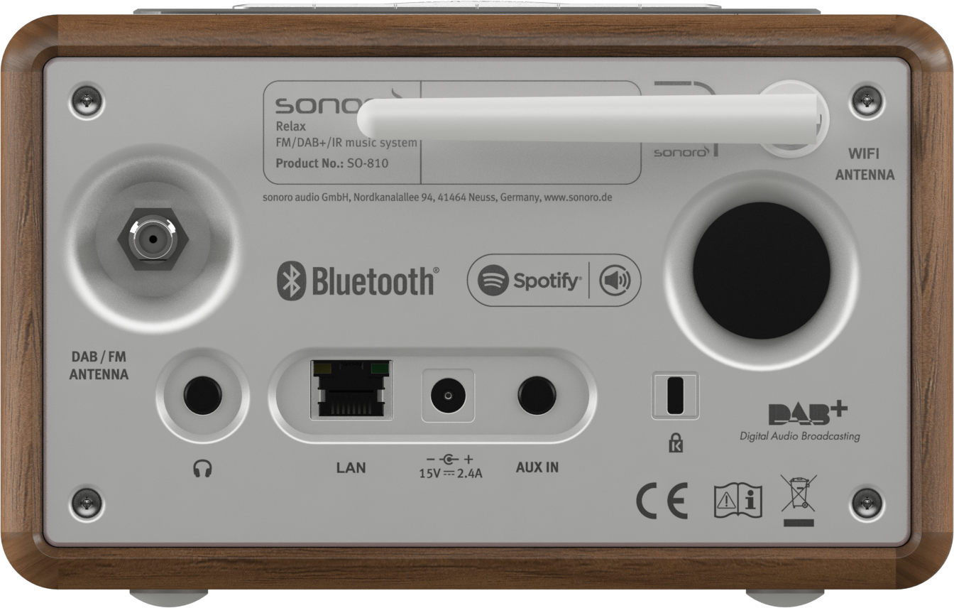 SONORO RELAX DAB+ RADIO WITH WIFI STREAMING SONORO