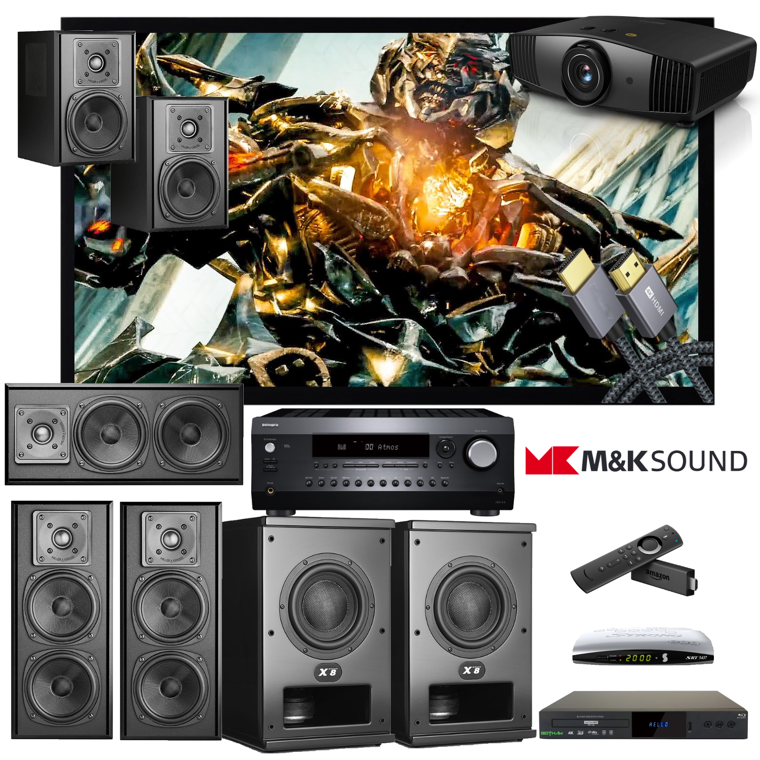 M&K MEGA PACK 3 - COMPLETE THX THEATRE SOLUTION | RIO CINEMA - Image 2