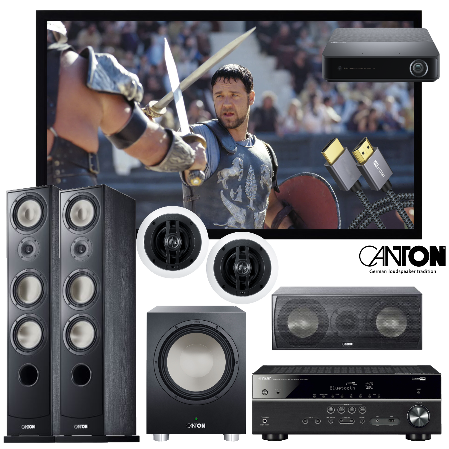 CANTON GLADIATOR PACK - COMPLETE THEATRE SOLUTION | RIO CINEMA