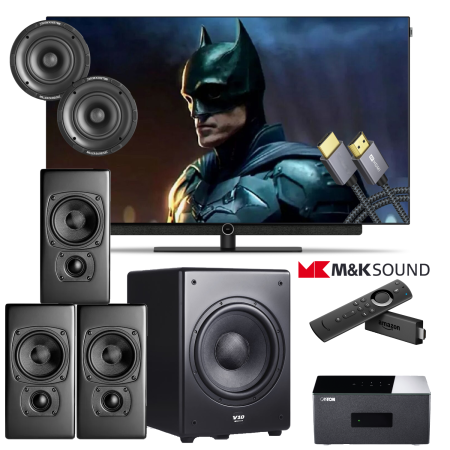 M&K SOUND GOTHAM PACK 2- COMPLETE THEATRE SOLUTION | RIO CINEMA