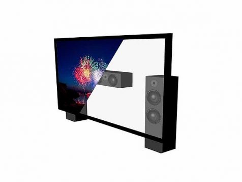 LUMENE MOVIE PALACE ACOUSTIC 300P FIXED CINEMASCOPE SCREEN | LUMENE