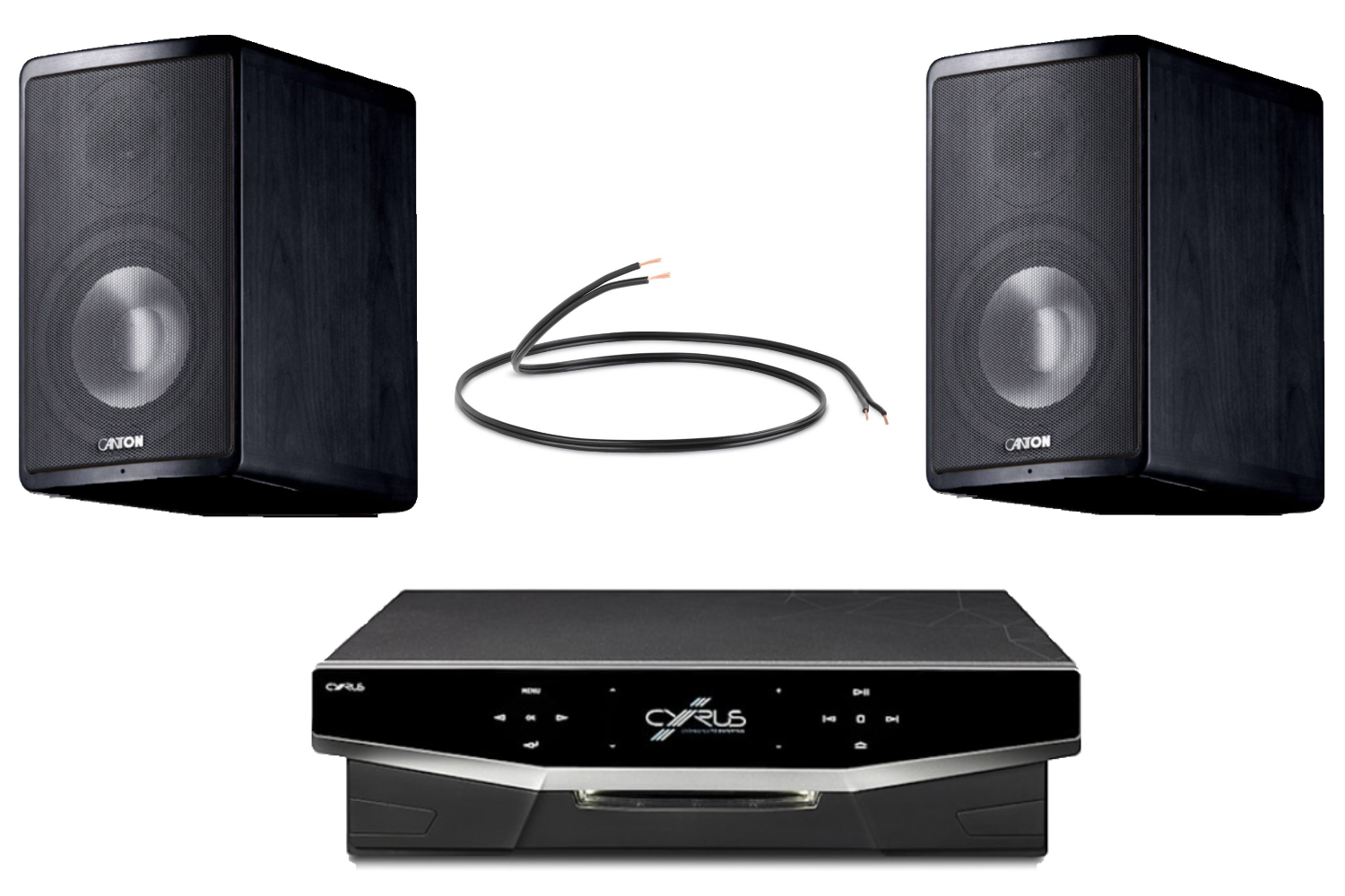 CANTON ERGO 620 / CYRUS LYRIC / 4m x NORSTONE SPEAKER CABLE | RIO HIFI PACKS
