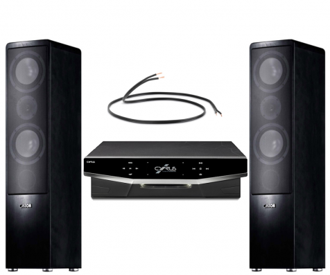 CANTON ERGO 670 / CYRUS LYRIC / 4m x NORSTONE SPEAKER CABLE | RIO HIFI PACKS