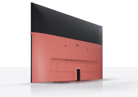 WE BY LOEWE WE SEE 55 UHD SMART E-LED TV CORAL RED | WE BY LOEWE - Image 2