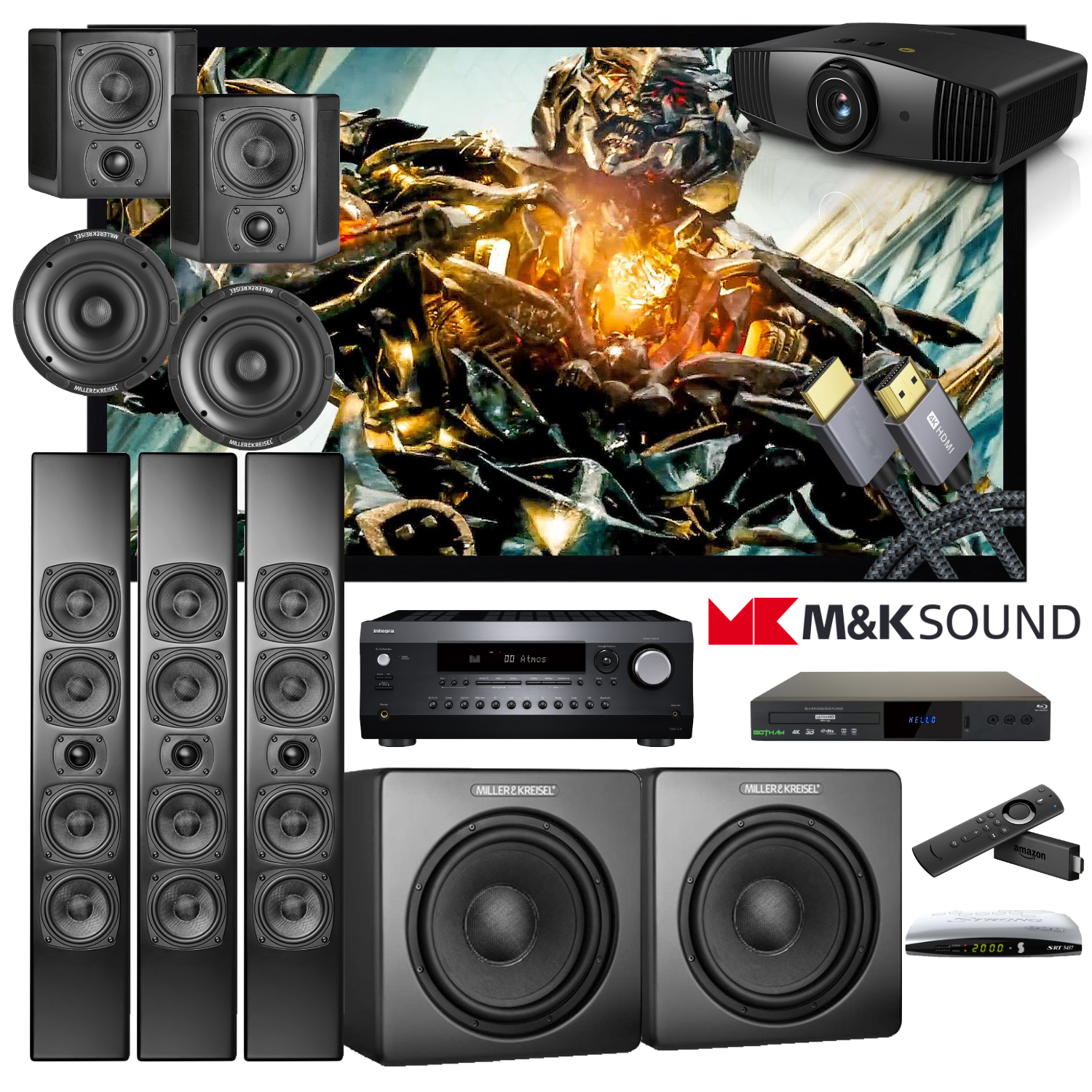 M&K MEGA PACK 2 - COMPLETE THEATRE SOLUTION | RIO CINEMA - Image 2