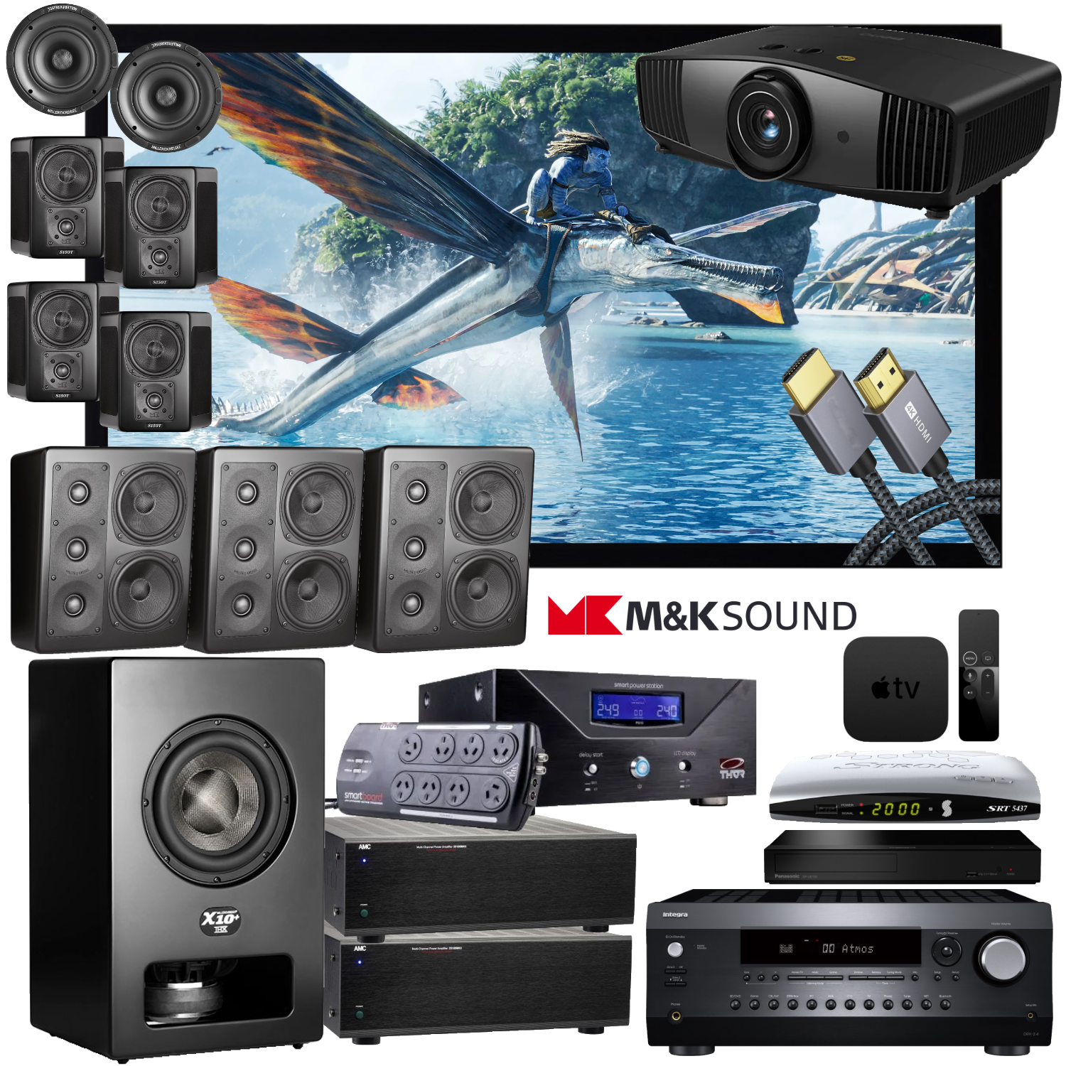 M&K SOUND PANDORA PACK 1 - COMPLETE THEATRE SOLUTION | RIO CINEMA