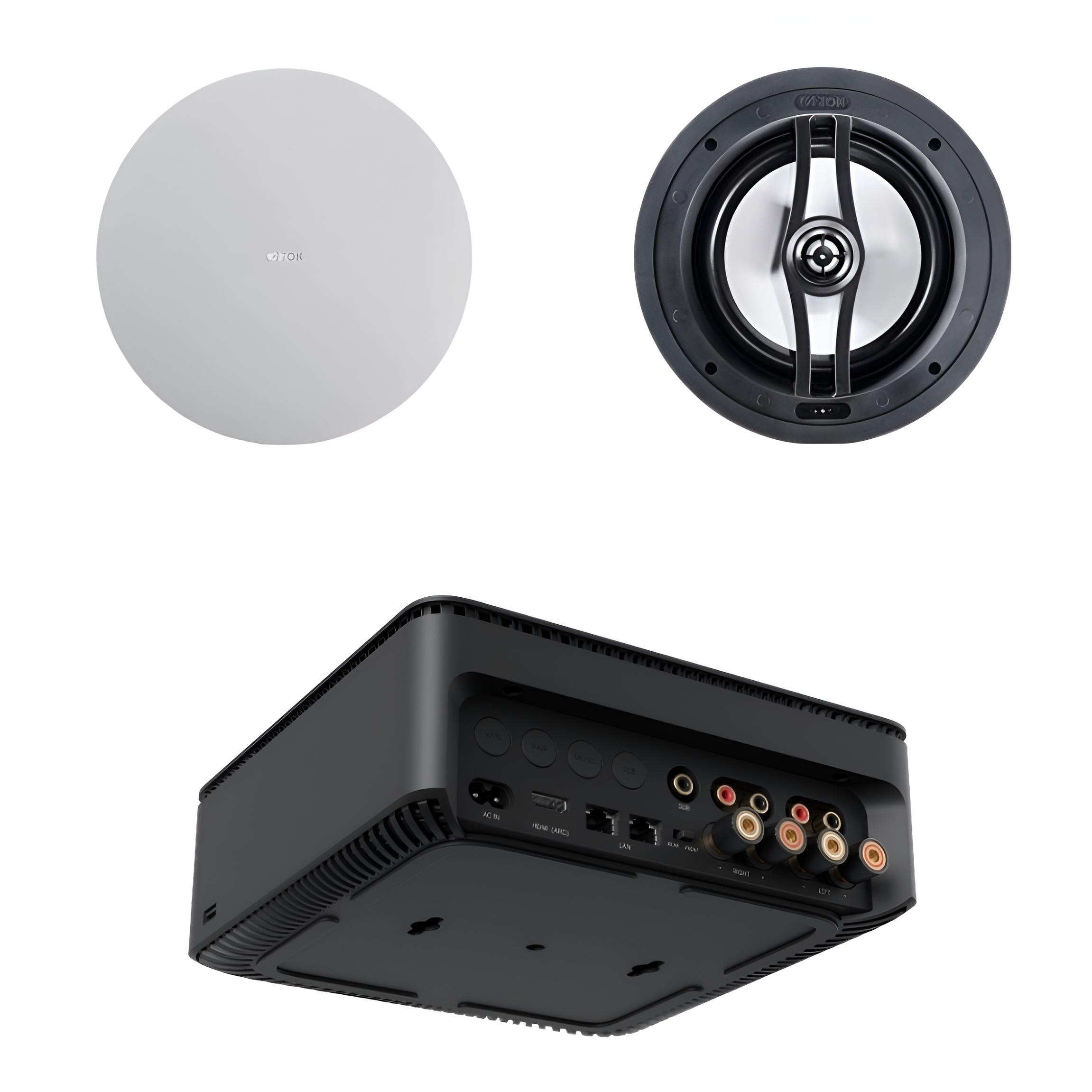 LOEWE KLANG MR - AMP with CANTON 969 IN-CEILING SPEAKERS SINGLE ZONE| Multi-Room-Packs - Image 2
