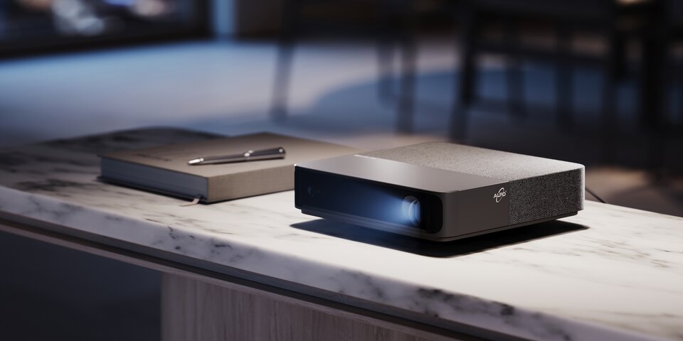 We.BEAM FULL HD Mini Laser Projector Portable, Fixed Cinema, Presentation on the Go. | We By LOEWE - Image 5