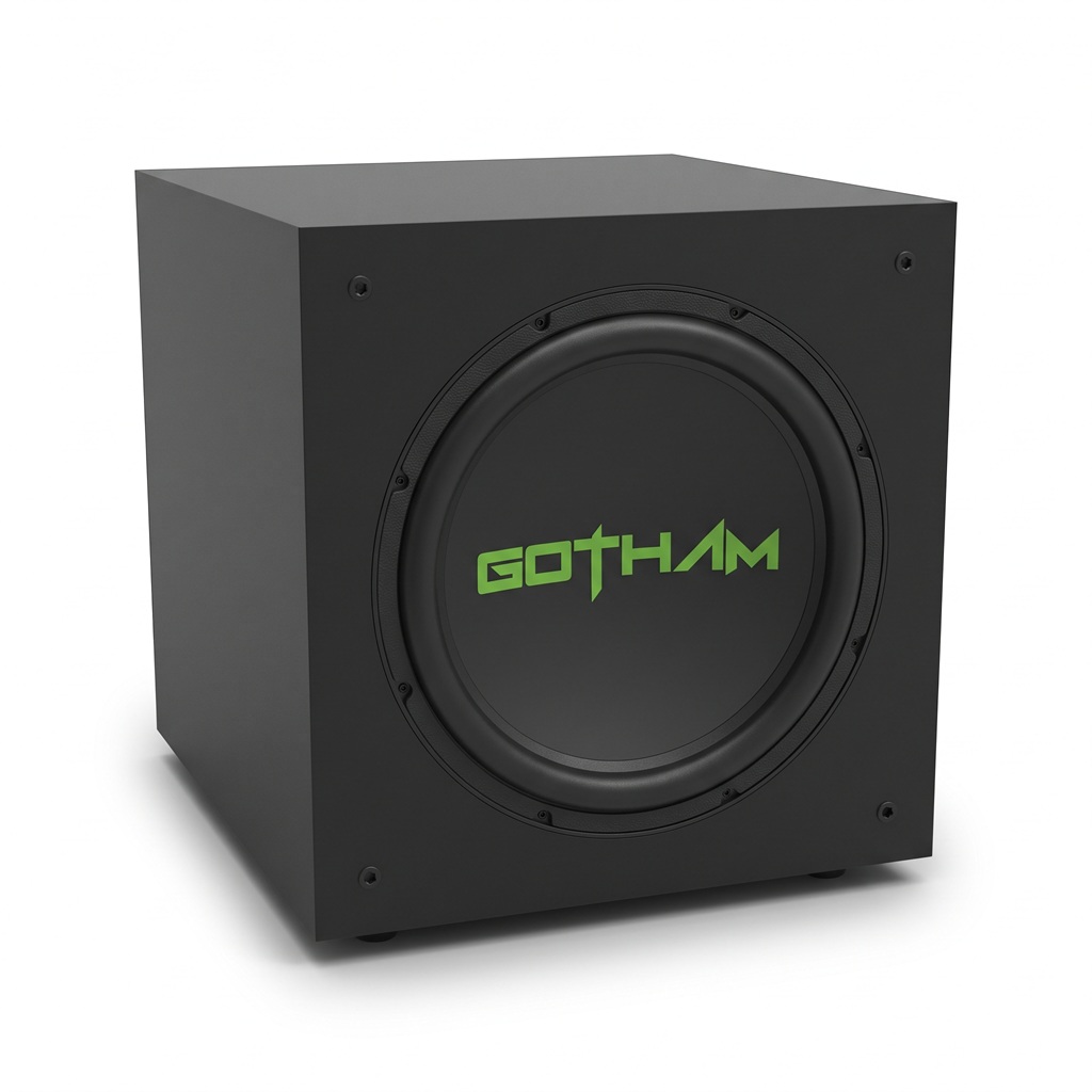 GOTHAM AUDIO 12 INCH 500 WATT RMS KEVLAR CONE SUBWOOFER | GOTHAM AUDIO