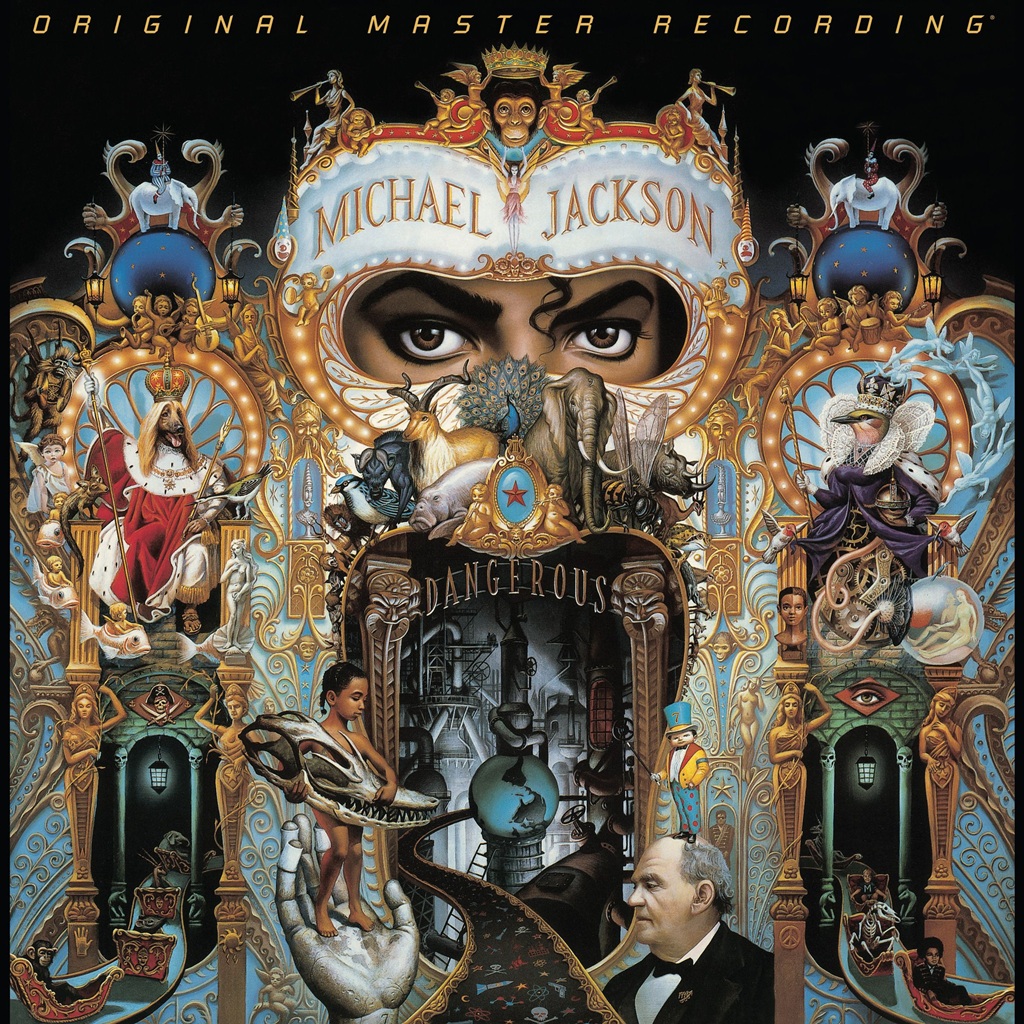 MOBILE FIDELITY MICHAEL JACKSON DANGEROUS 180g 33RPM 2 x LP MASTER