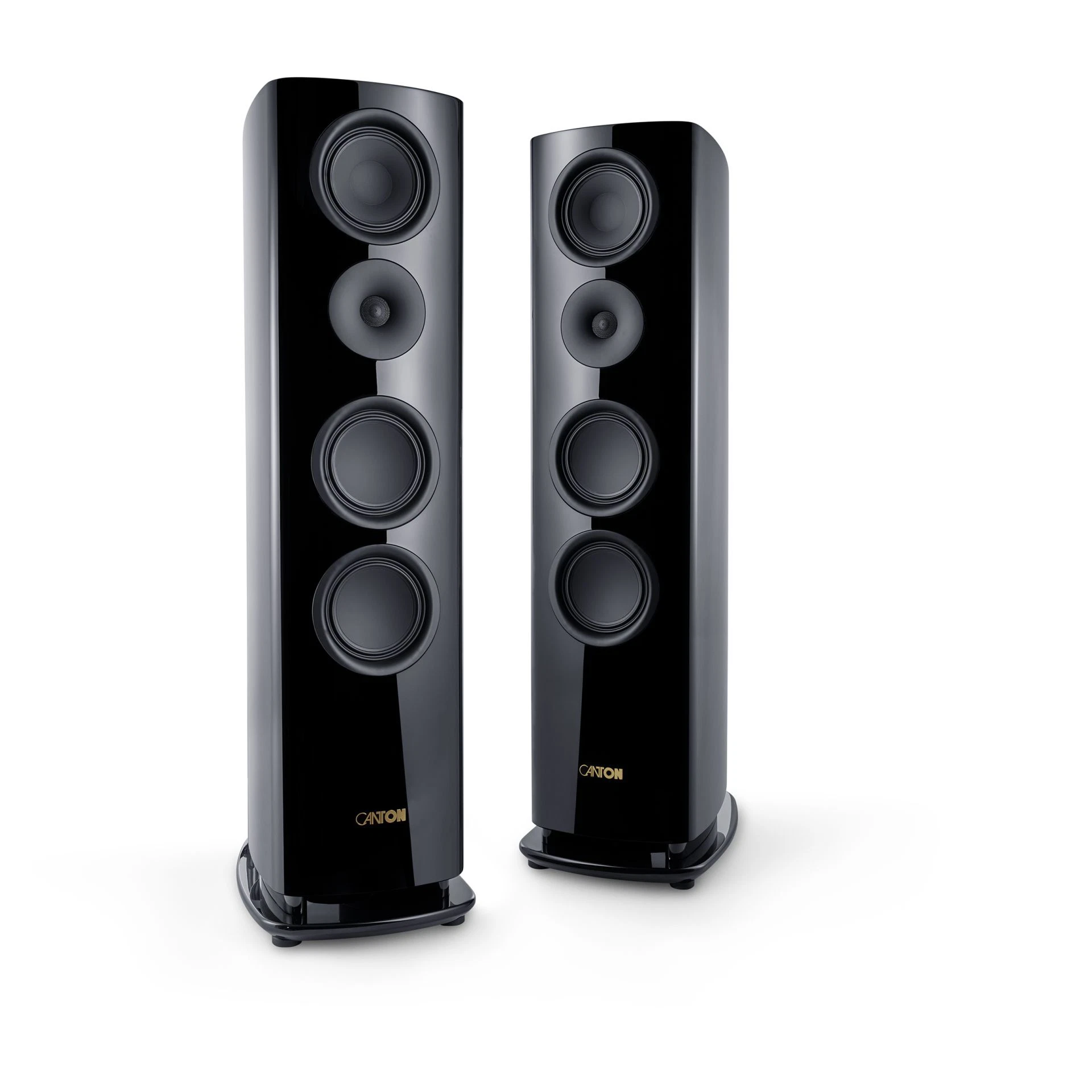 CANTON REFERENCE 7 BLACK PIANO FINISH FLOOR STANDING SPEAKERS PAIR | CANTON - Image 4