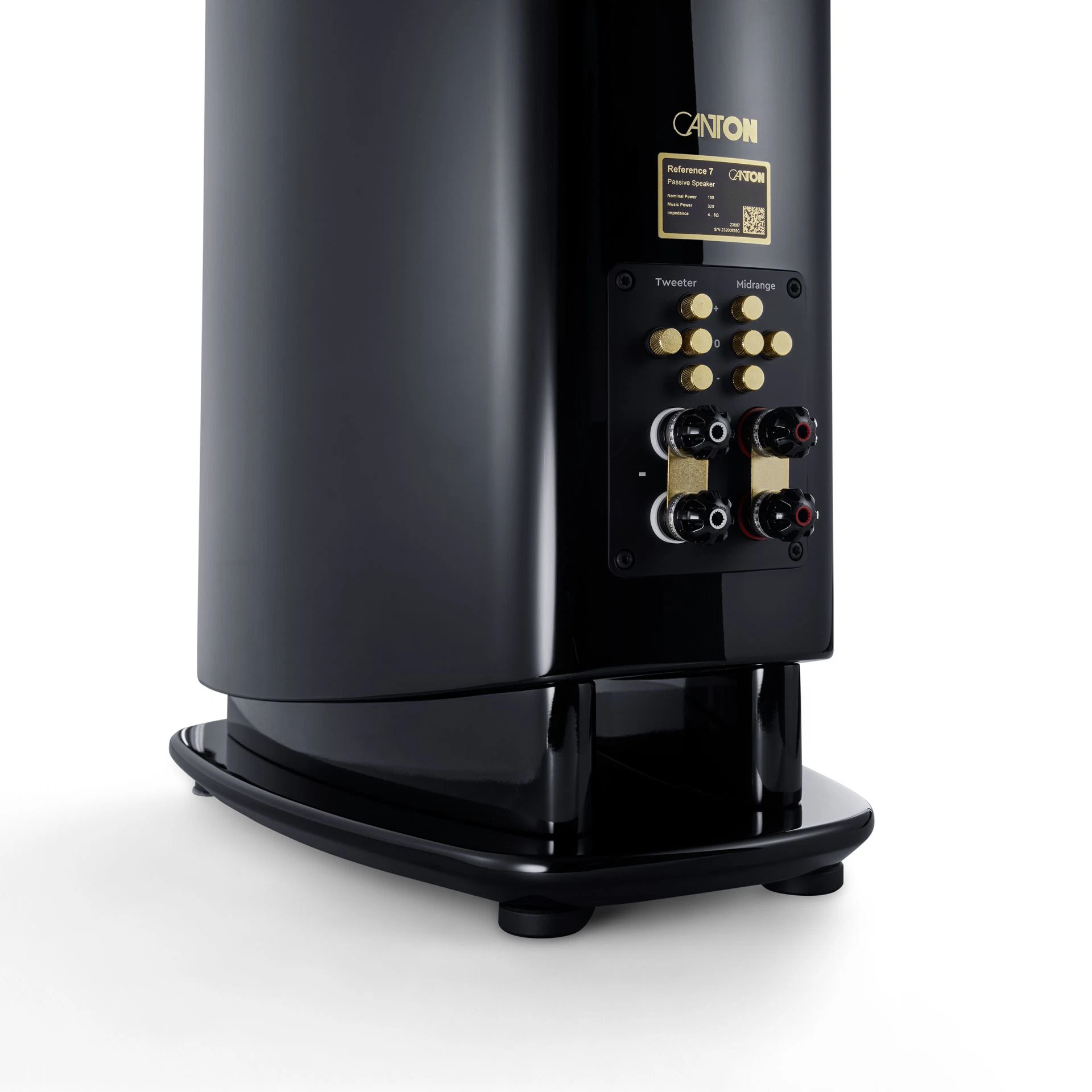 CANTON REFERENCE 7 BLACK PIANO FINISH FLOOR STANDING SPEAKERS PAIR | CANTON - Image 6