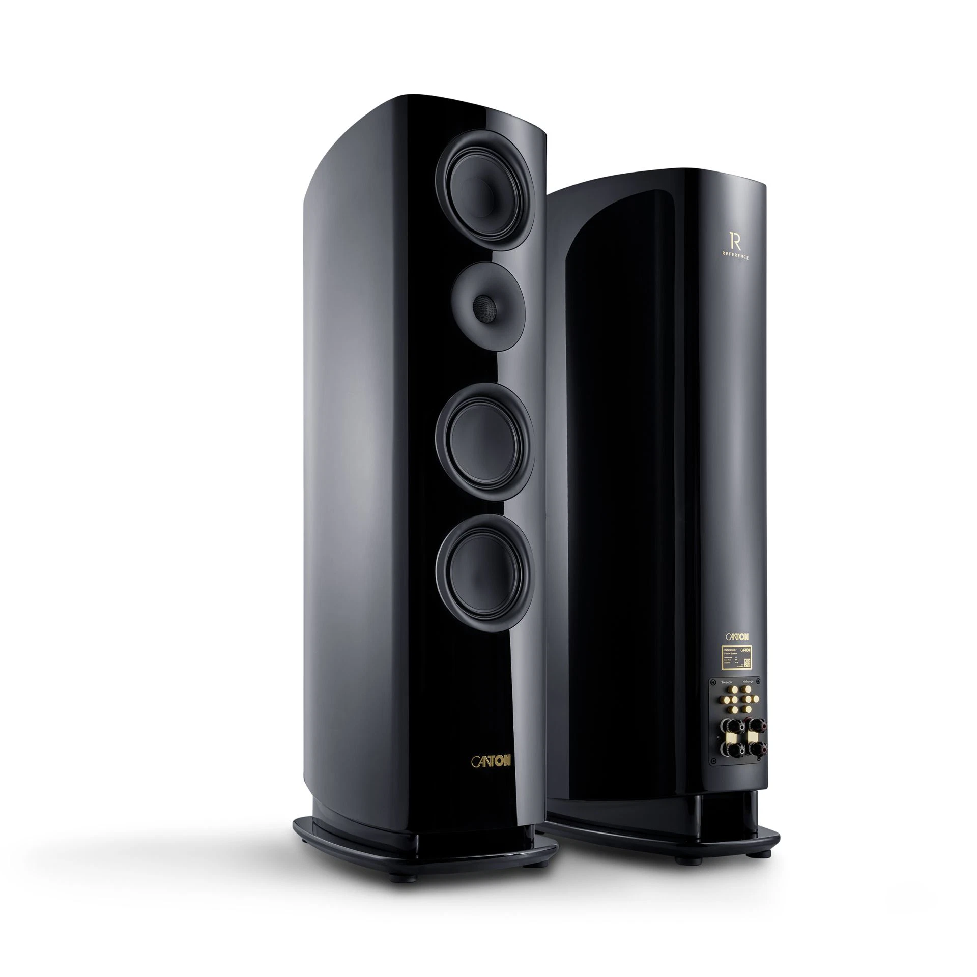 CANTON REFERENCE 7 BLACK PIANO FINISH FLOOR STANDING SPEAKERS PAIR | CANTON - Image 8