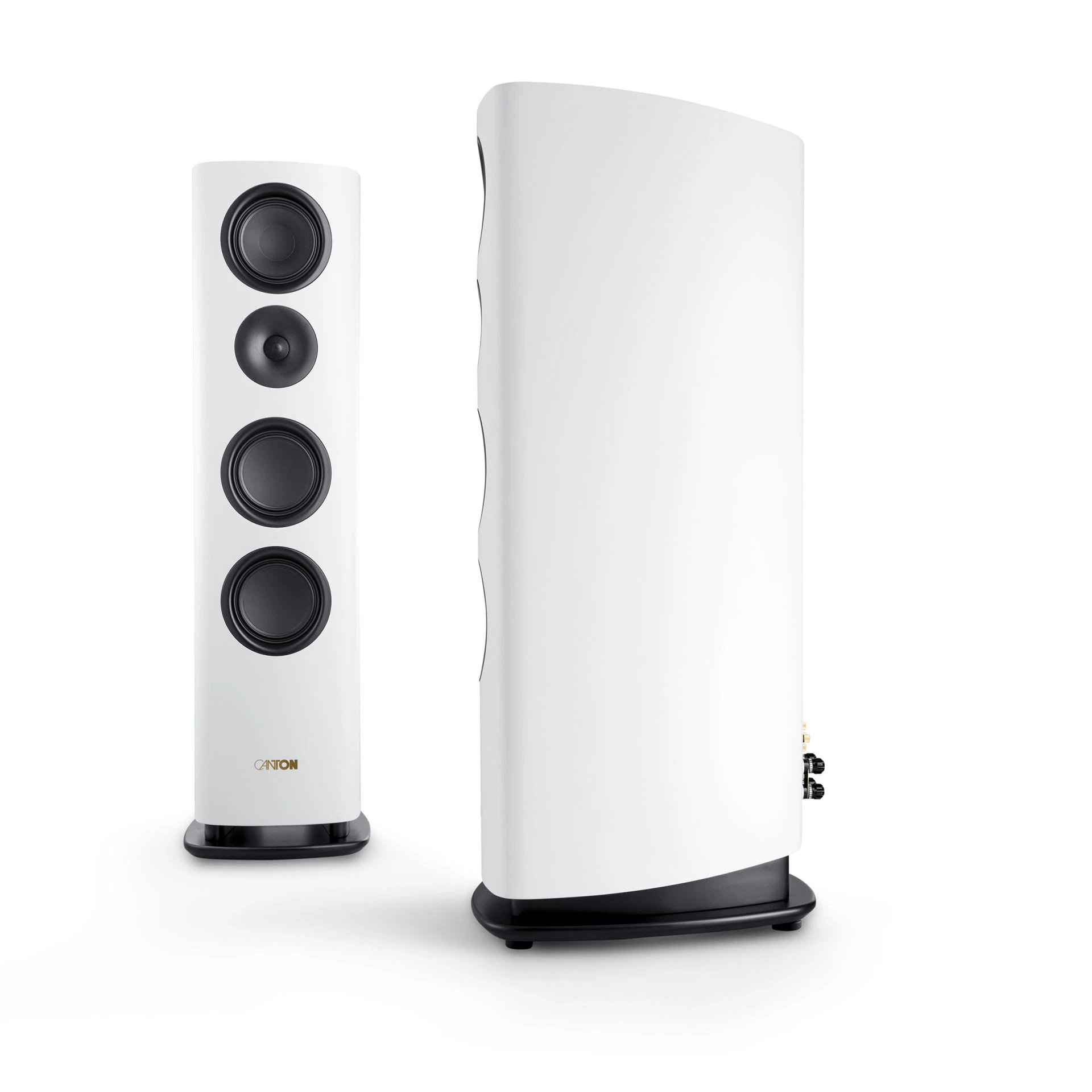 CANTON REFERENCE 7 WHITE SEMI GLOSS FLOOR STANDING SPEAKERS PAIR | CANTON - Image 2