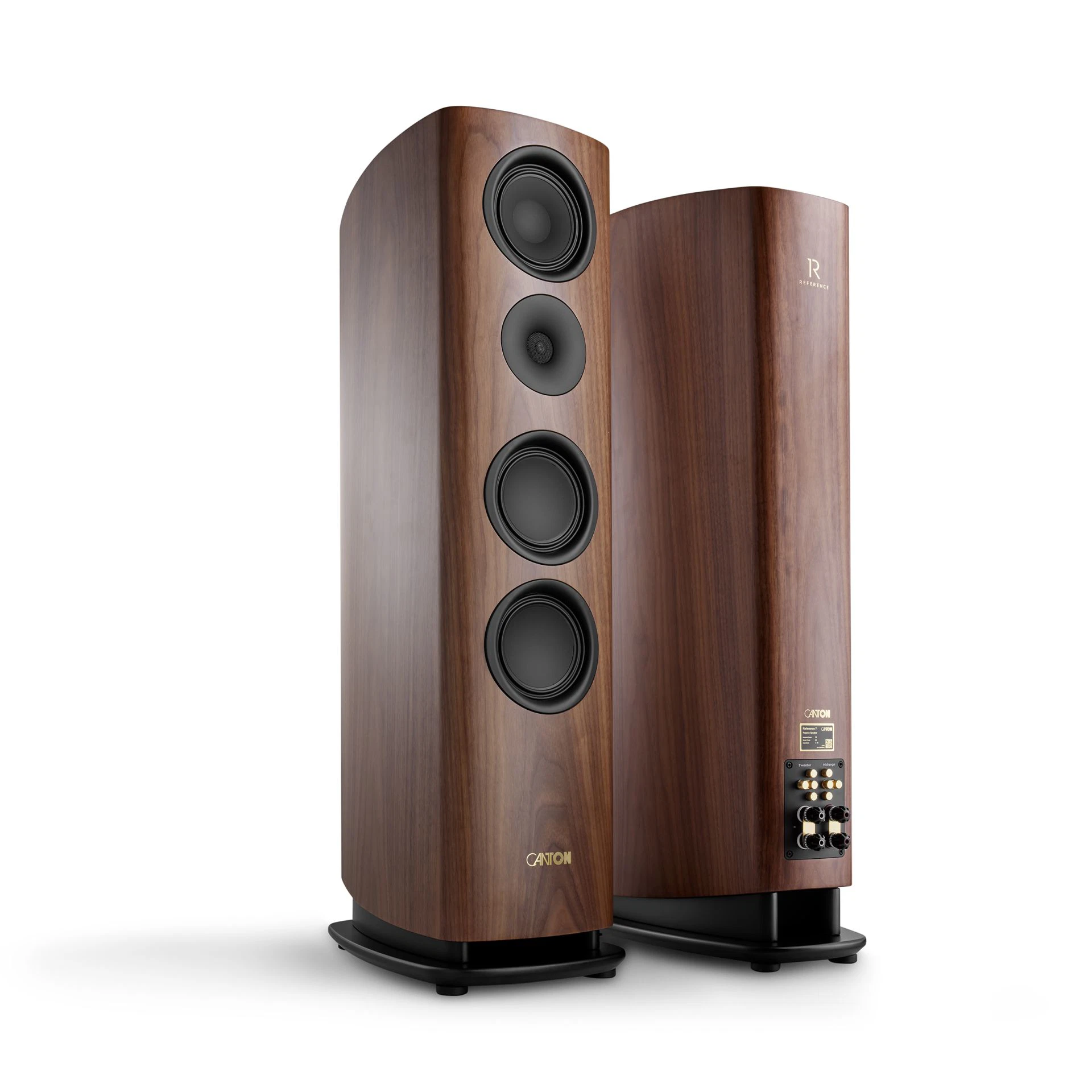 CANTON REFERENCE 7 WALNUT FINISH FLOOR STANDING SPEAKERS PAIR | CANTON - Image 5