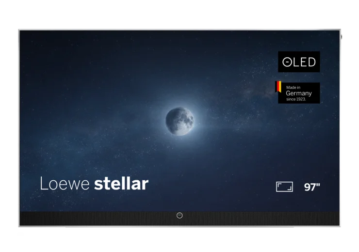 LOEWE STELLAR 97 BRUSHED ALUMINIUM - 4K UHD OLED TV | LOEWE