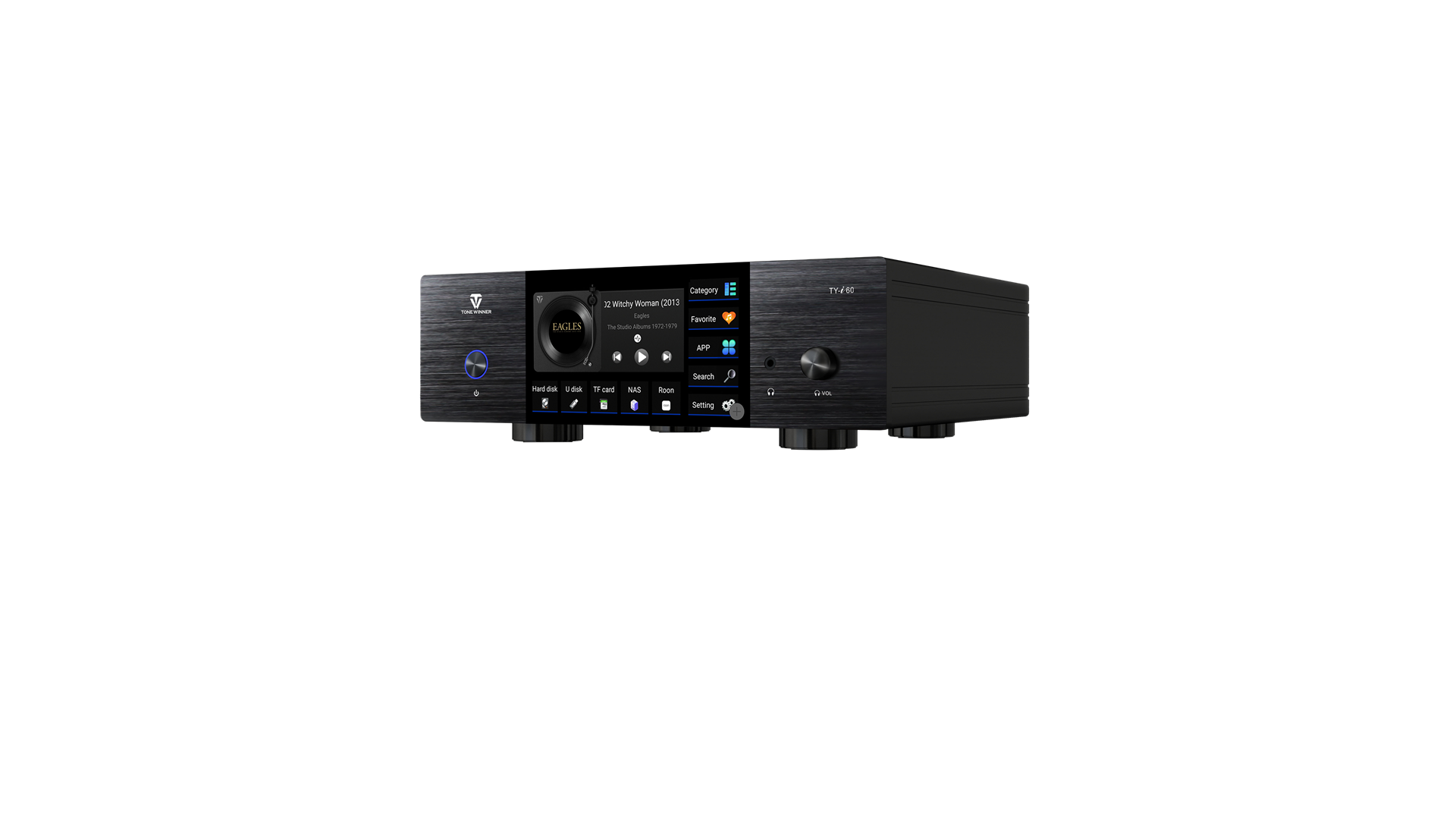 TONEWINNER TY-i60 - HIGH END AUDIO STREAMER 768KHZ 32BIT BLACK | TONEWINNER - Image 2