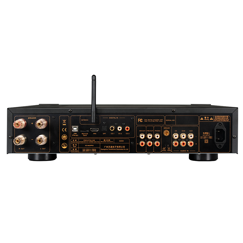 TONEWINNER AD-66D - HIGH PERFORMANCE INTEGRATED STEREO AMPLIFIER | TONEWINNER - Image 4