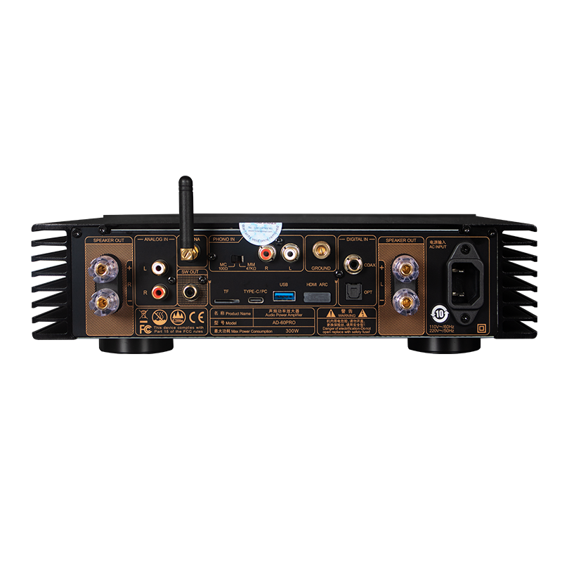 TONEWINNER AD-60PRO - 110WATT SMALL INTEGRATED STEREO AMPLIFIER BLACK | TONEWINNER - Image 2