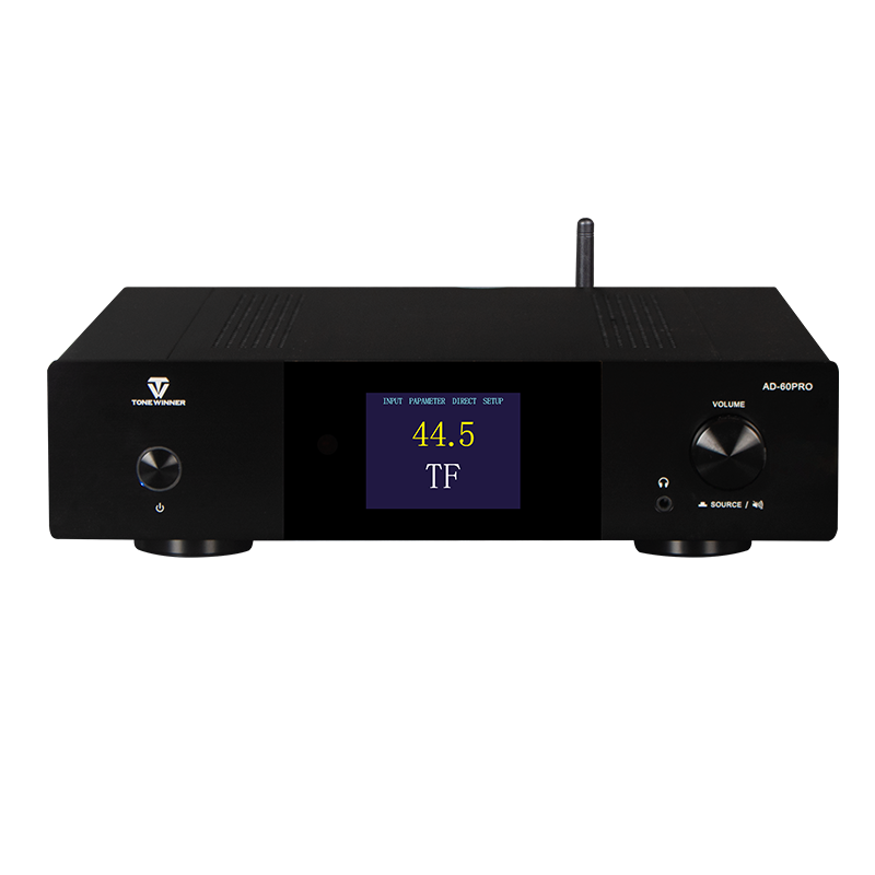 TONEWINNER AD-60PRO - 110WATT SMALL INTEGRATED STEREO AMPLIFIER BLACK | TONEWINNER