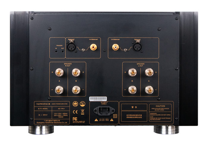 TONEWINNER AD-1PA+ 2 CHANNEL CLASS A/B POWER HOUSE POWER AMPLIFIER | TONEWINNER - Image 3